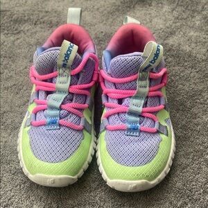 Kids Sneakers - Purple and Green